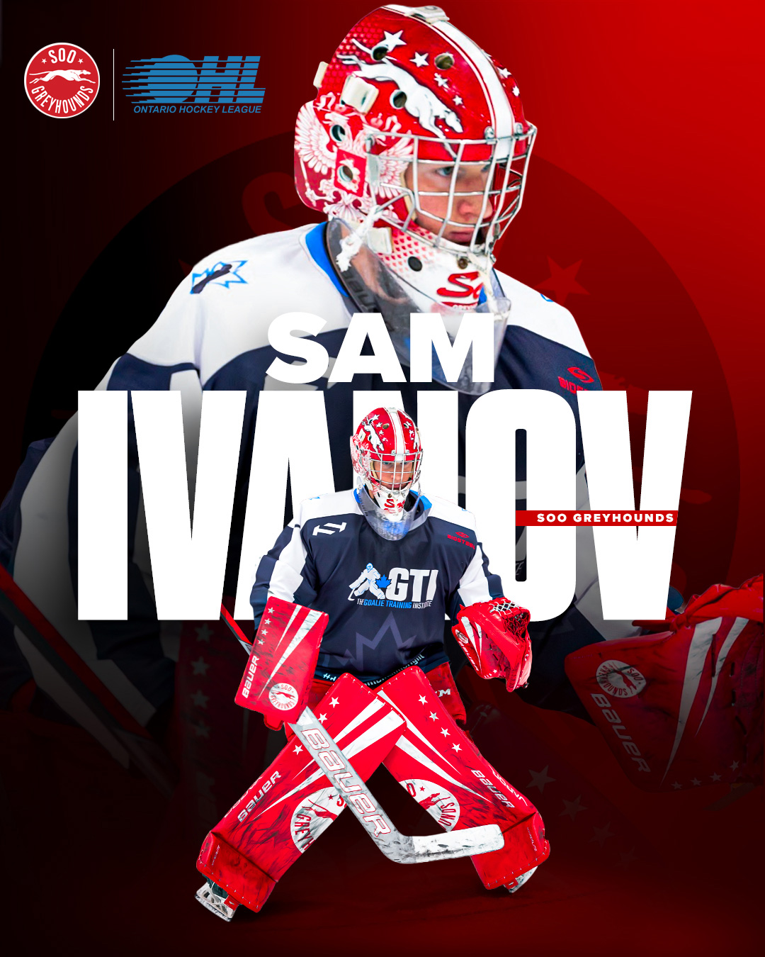 Sam Ivanov Soo Greyhounds, OHL